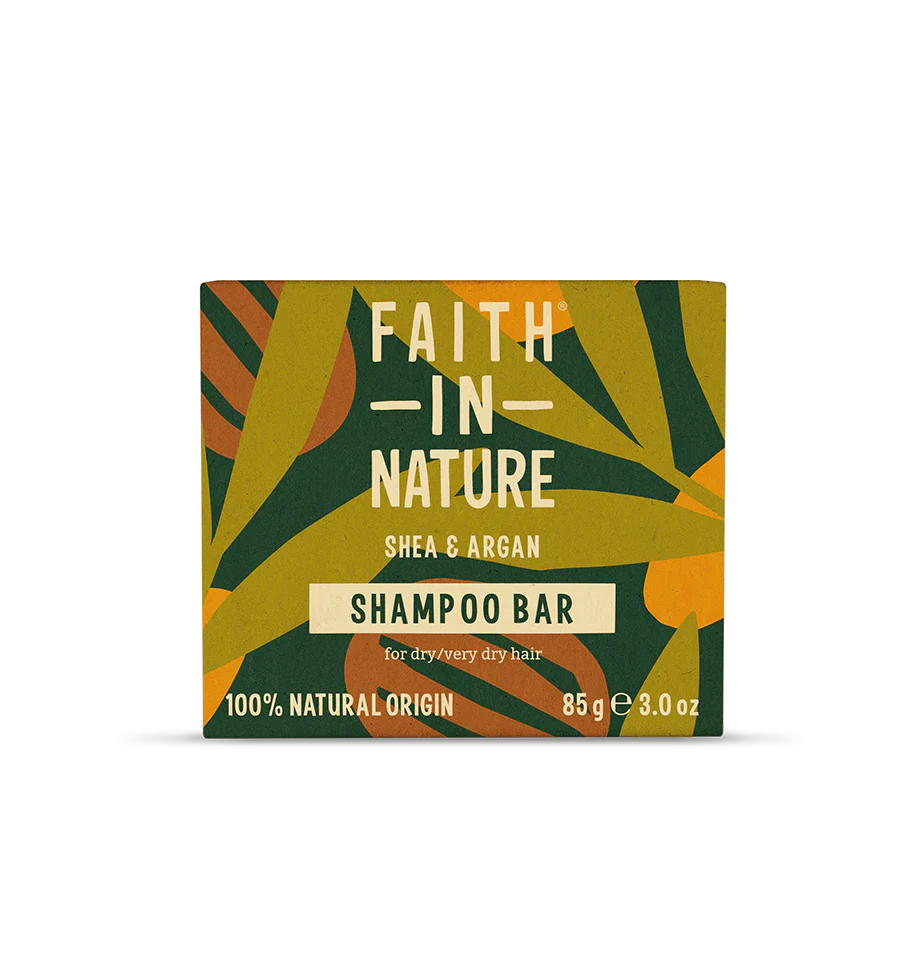 Faith In Nature Shea and Argan Shampoo Bar