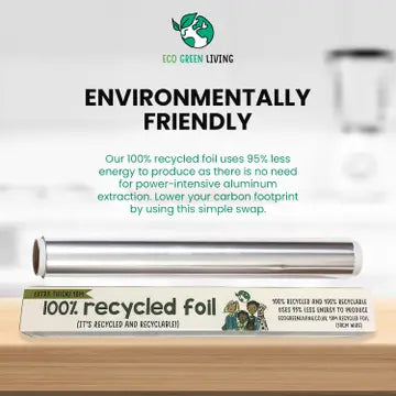 Eco Green Living 100% Recycled Aluminium Foil