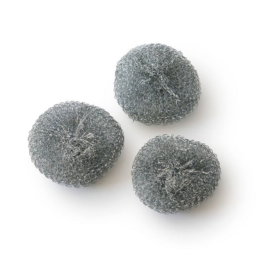 EcoLiving Steel Scourers - 3 Pack