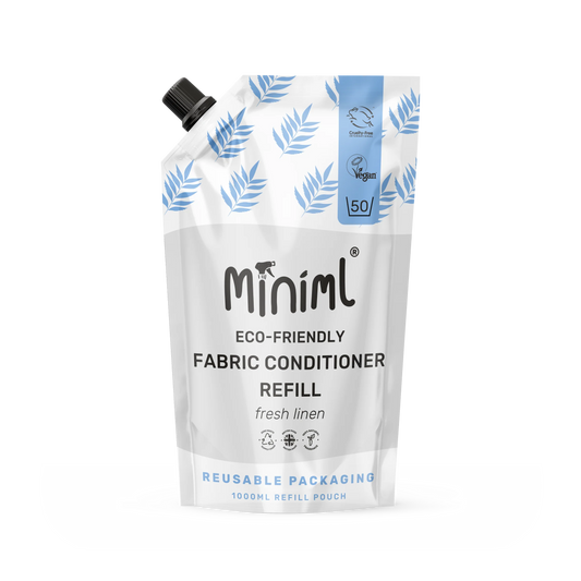 Miniml Fabric Conditioner 1L Refill - Fresh Linen -  Due in end of February