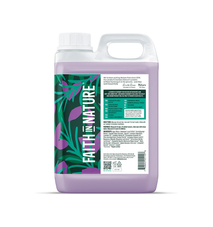 Faith In Nature Lavender and Geranium Shampoo 2.5 L Refill