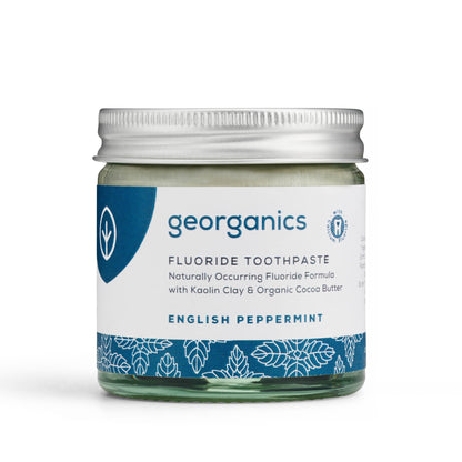 Georganics Organic Fluoride Toothpaste - Peppermint