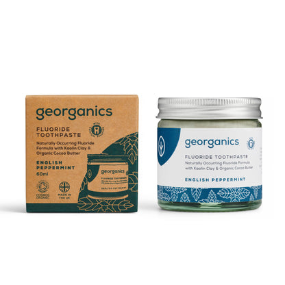 Georganics Organic Fluoride Toothpaste - Peppermint