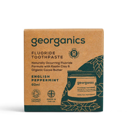 Georganics Organic Fluoride Toothpaste - Peppermint