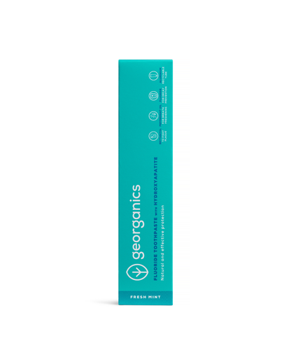 Georganics Toothpaste Tube with Hydroxyapatite - Fresh Mint
