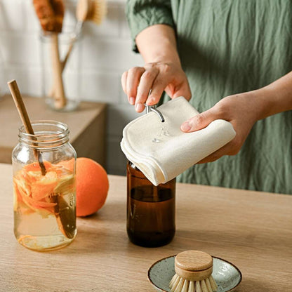 Jungle Culture Bamboo Dish Brush Set