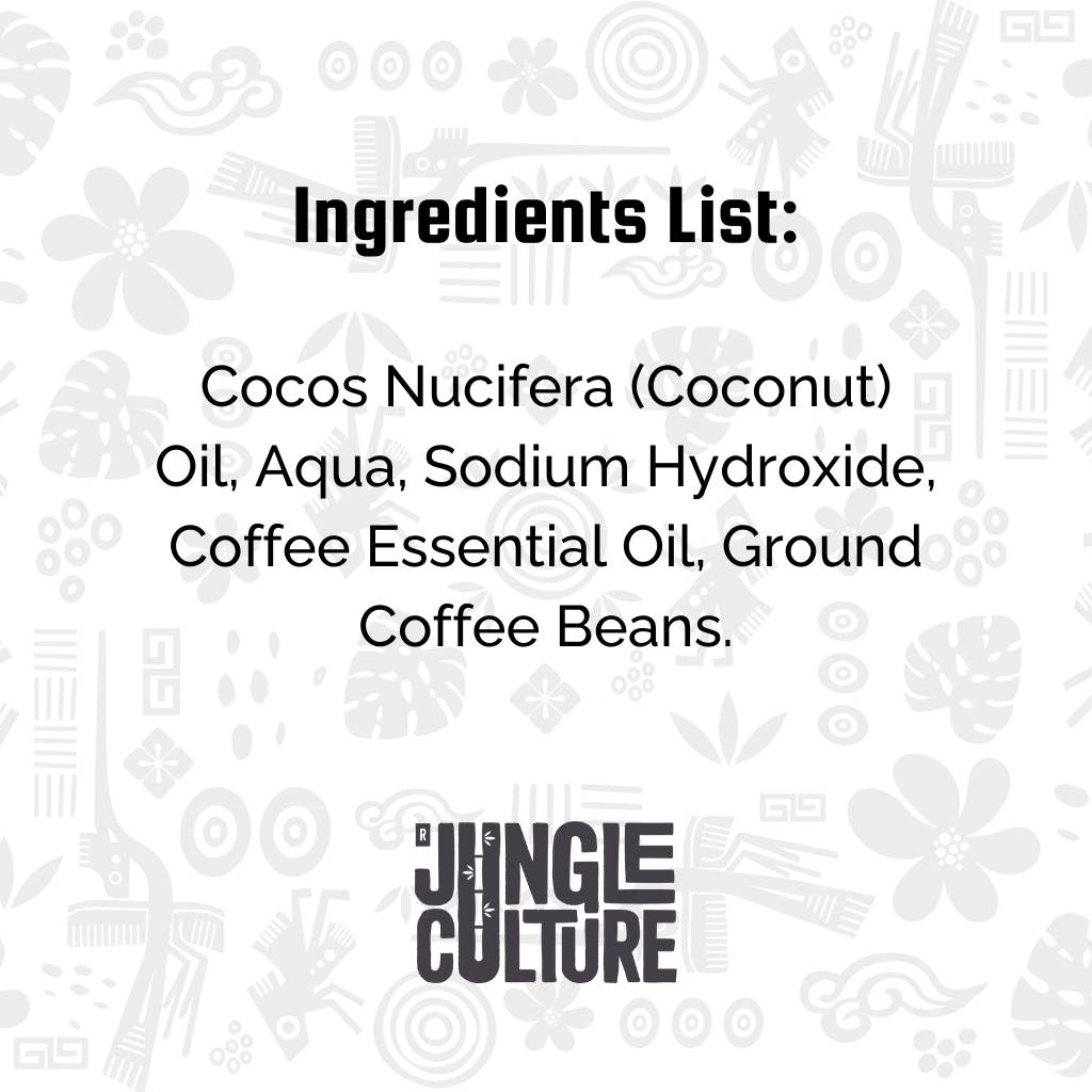 Jungle Culture Coffee Scrub Soap Bar