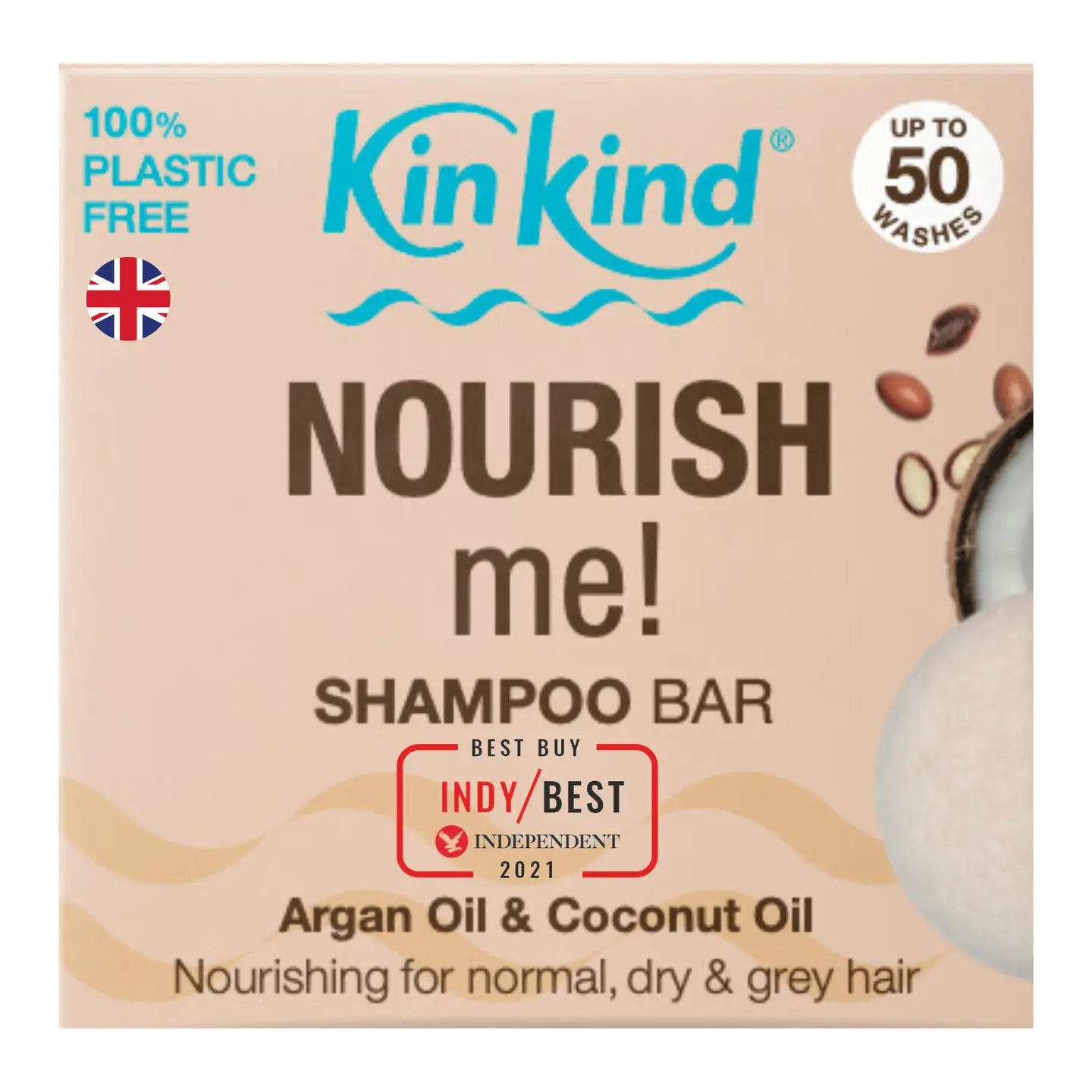 Nourish Me! Shampoo Bar. Ideal For Dry/Normal & Grey Hair.
