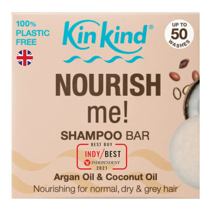 Nourish Me! Shampoo Bar. Ideal For Dry/Normal & Grey Hair.