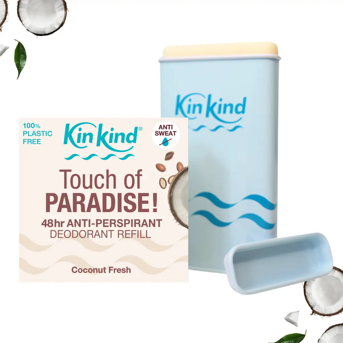 KinKind - Touch of Paradise! Refillable Anti-Perspirant Deodorant
