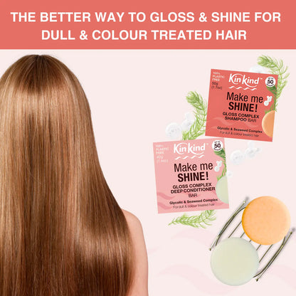 KinKind Make Me Shine! Glycolic Gloss Shampoo Bar