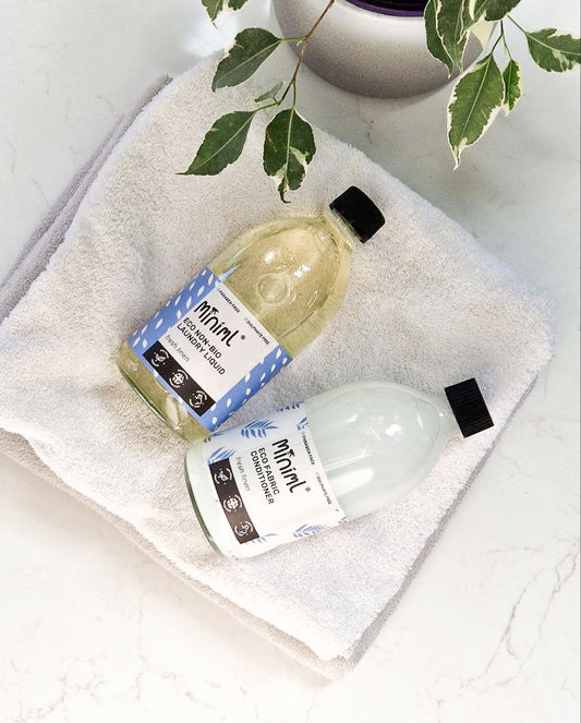 Miniml Laundry Liquid 500ml Glass Bottle -  Fresh Linen