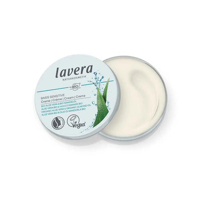 Lavera All Round Cream Sensitive  - Small Travel Tin 25ml