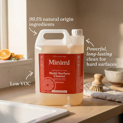 Miniml Eco Multi-Surface Cleaner 5L refill - Blood Orange