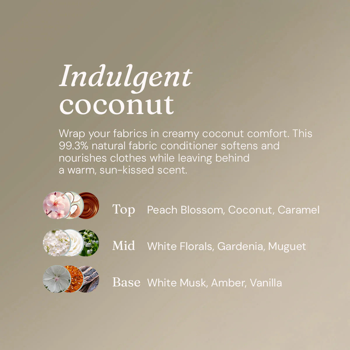 Minimal Fabric Conditioner - Indulgent Coconut 5 L refill