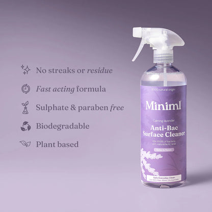 Anti-Bac Surface Cleaner - Calming Lavender - 750ML PET