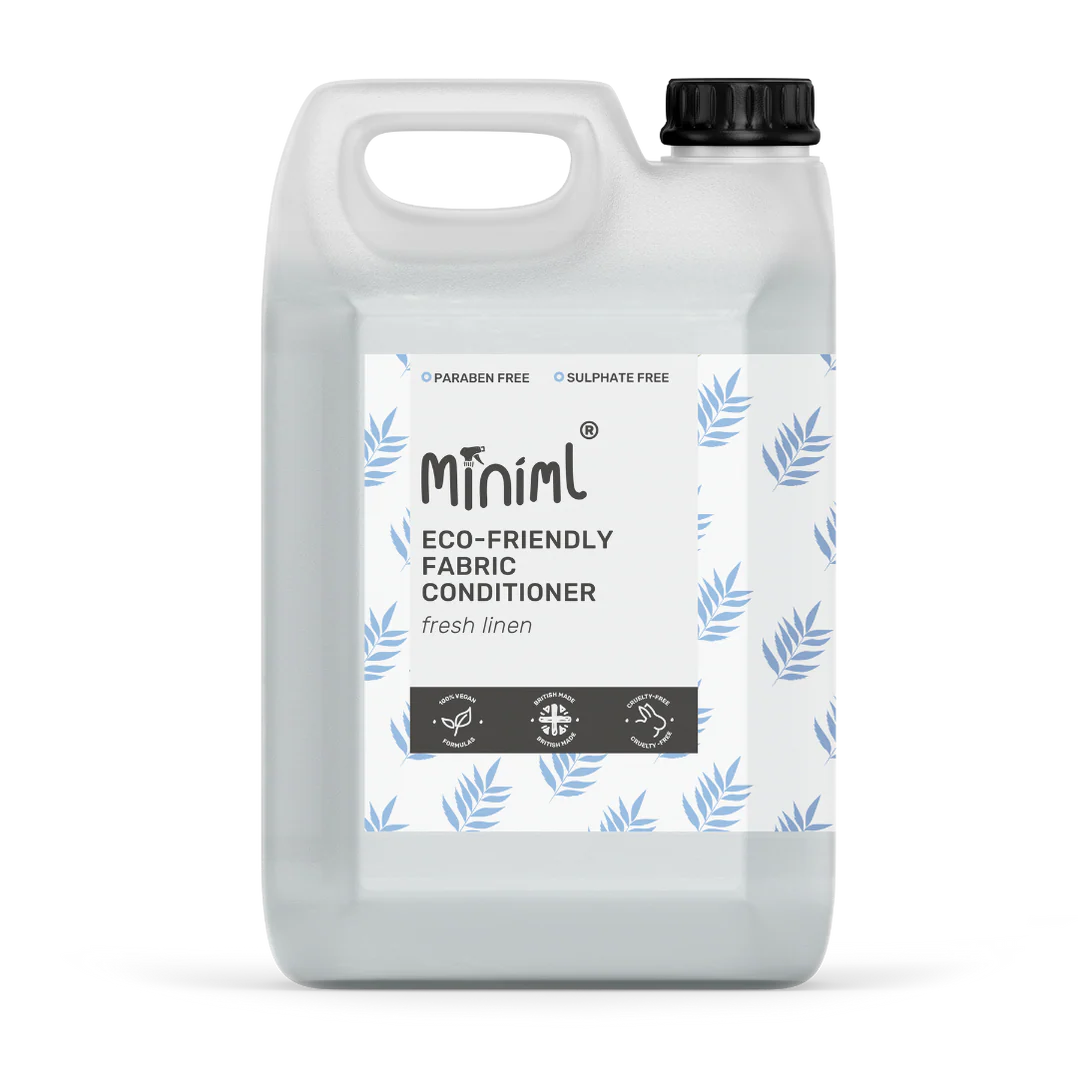 Miniml Fabric Conditioner 5L Refill - Fresh Linen.