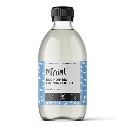 Miniml Laundry Liquid 500ml Glass Bottle -  Fresh Linen