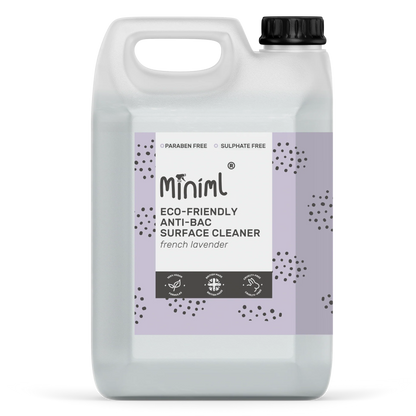 Miniml Anti-Bac Surface Cleaner 5 Litre Refill - French Lavender