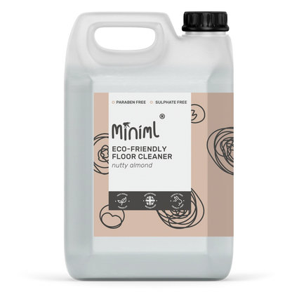 Minimal Eco Floor Cleaner 5L Litre refill - Nutty Almond