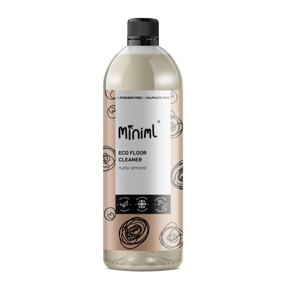 Minimal Eco Floor Cleaner 750 ml PET refillable bottle - Nutty Almond