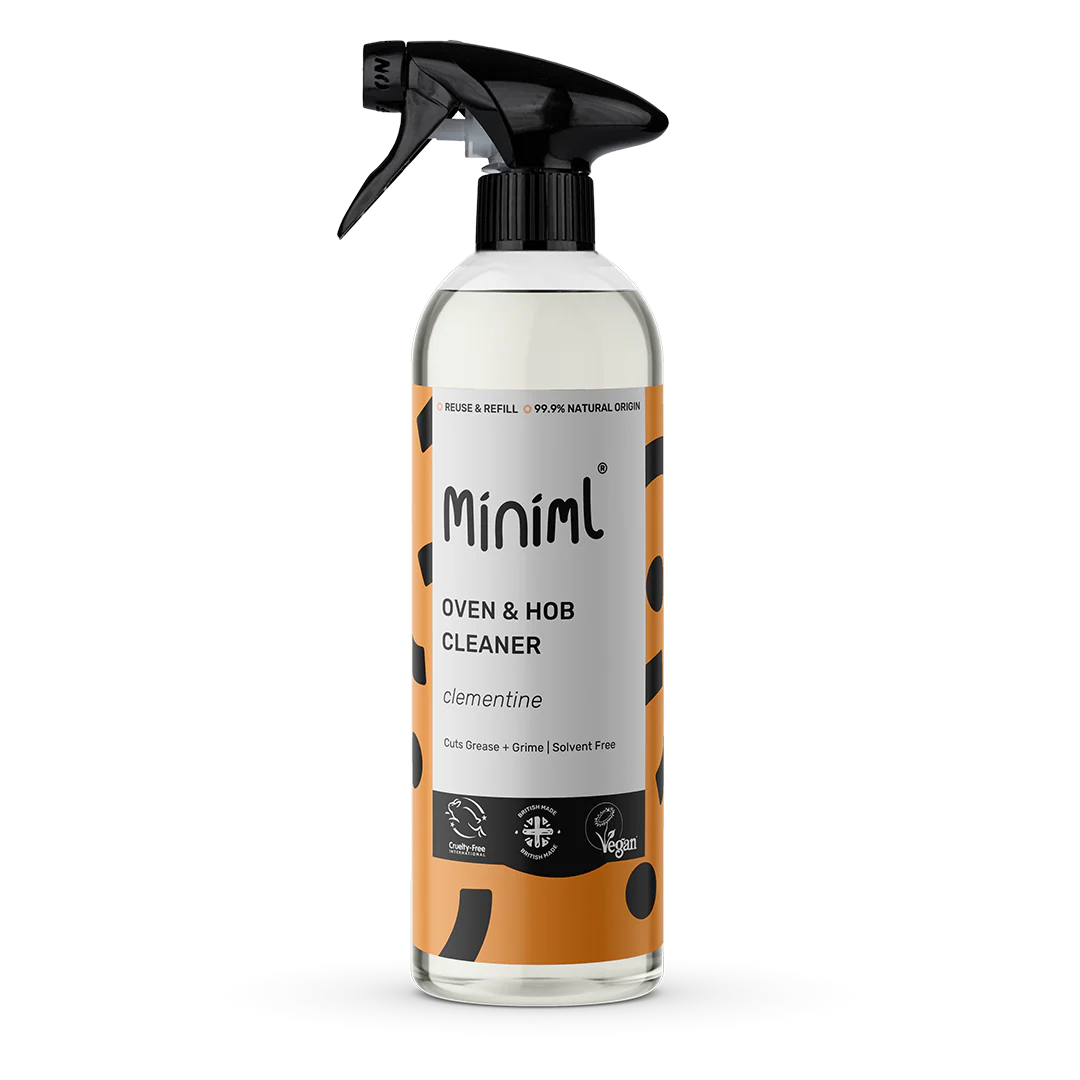 Miniml Oven and Hob Cleaner 750 ml PET Refillable Bottle - Clementine