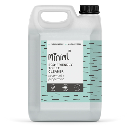 Miniml 1 litre Spearmint and Peppermint Toilet Cleaner  - 5 litre refill