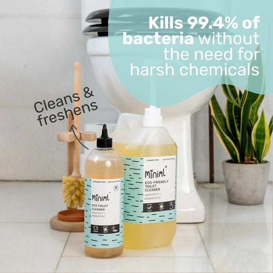 Miniml 1 litre Spearmint and Peppermint Toilet Cleaner  - 5 litre refill