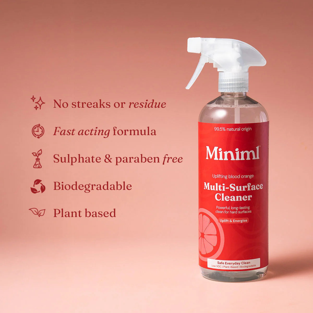 Miniml Multi - Surface Cleaner - Blood Orange