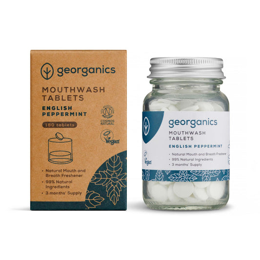 Georganics Mouthwash tablets - Peppermint