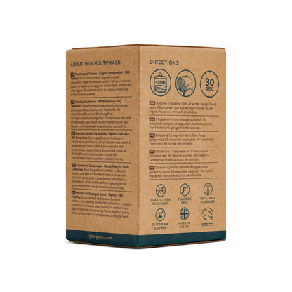 Georganics Mouthwash tablets - Peppermint