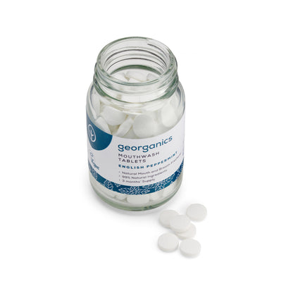 Georganics Mouthwash tablets - Peppermint