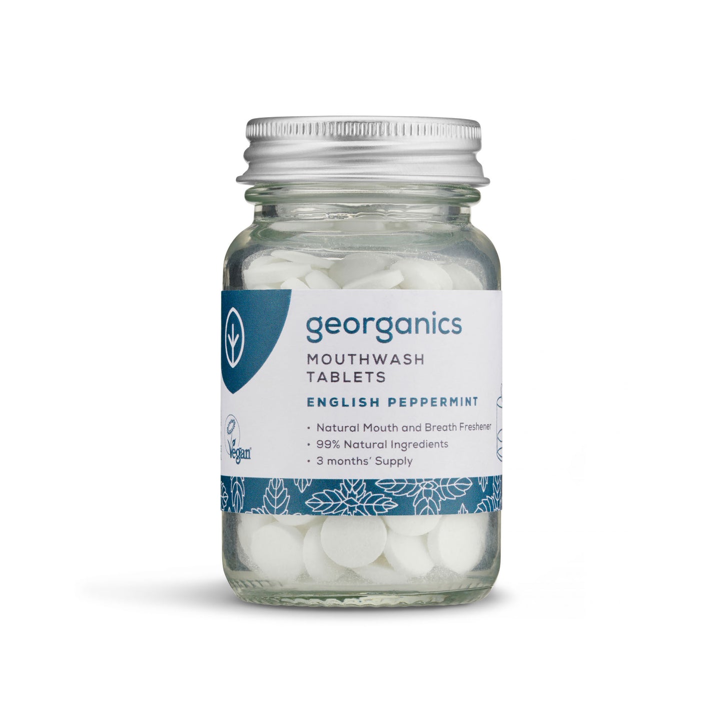 Georganics Mouthwash tablets - Peppermint