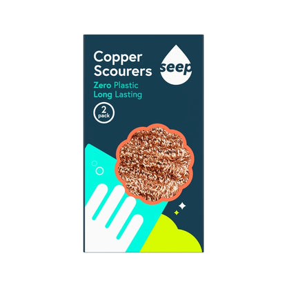 Seep Eco Copper Scourers 2 Pack