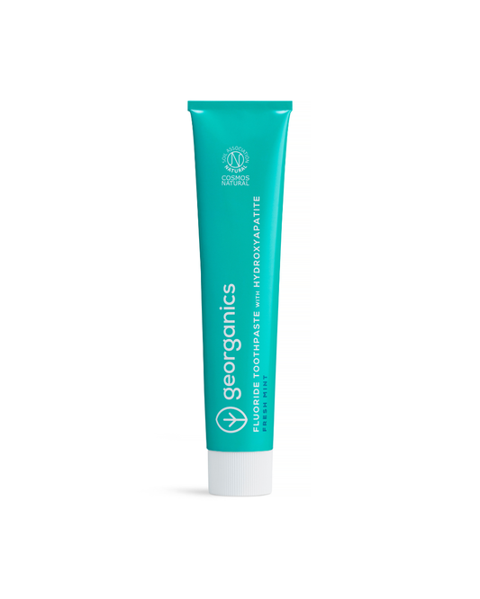 Georganics Toothpaste Tube with Hydroxyapatite - Fresh Mint