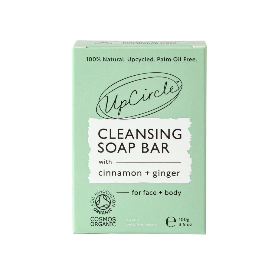 UpCircle Vegan Cleansing Bar Soap - Cinnamon + Ginger