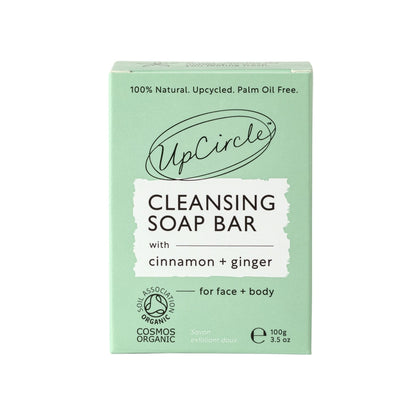 UpCircle Vegan Cleansing Bar Soap - Cinnamon + Ginger