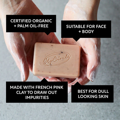 UpCircle Vegan Cleansing Bar Soap - Cinnamon + Ginger