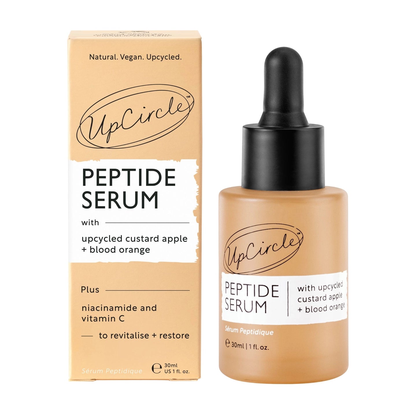 UpCircle Anti-Ageing Collagen Boosting Peptide Serum 30ml