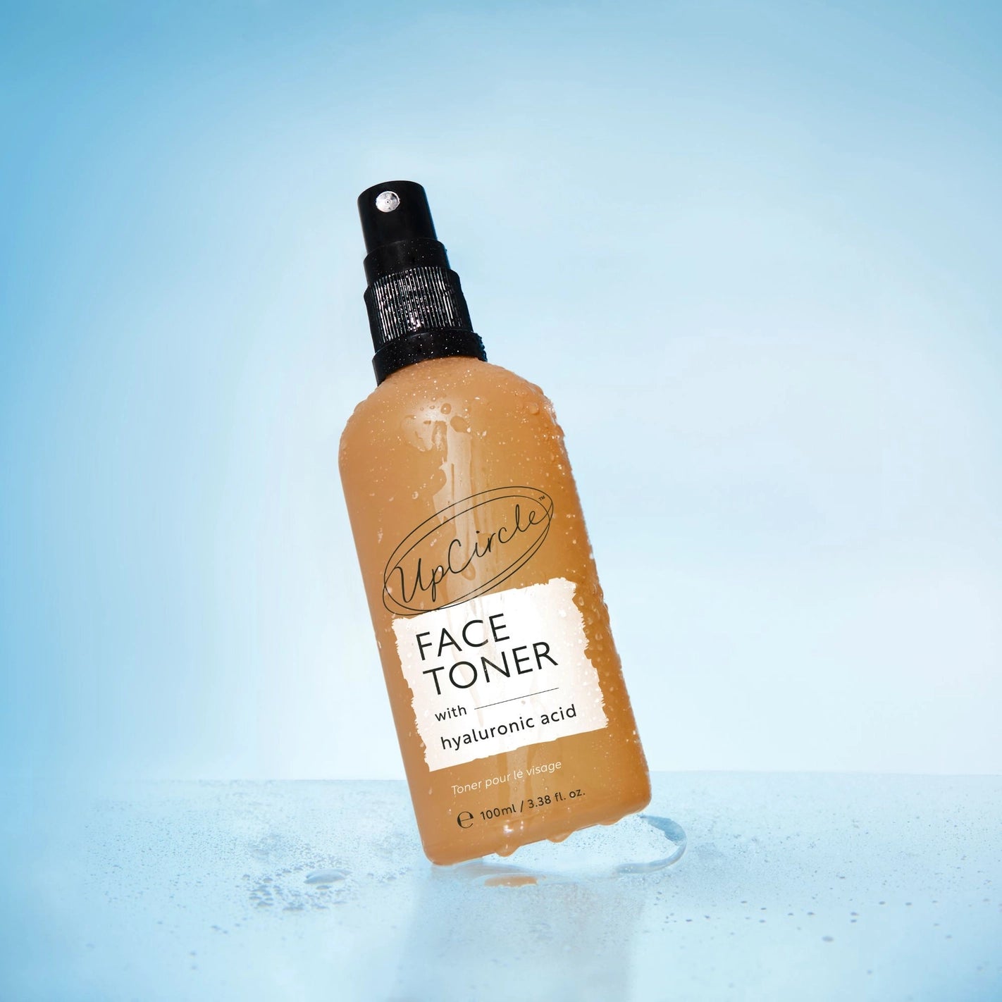 Upcircle Eco Friendly + Sustainable Face Toner with Hyaluronic Acid, 100 ml