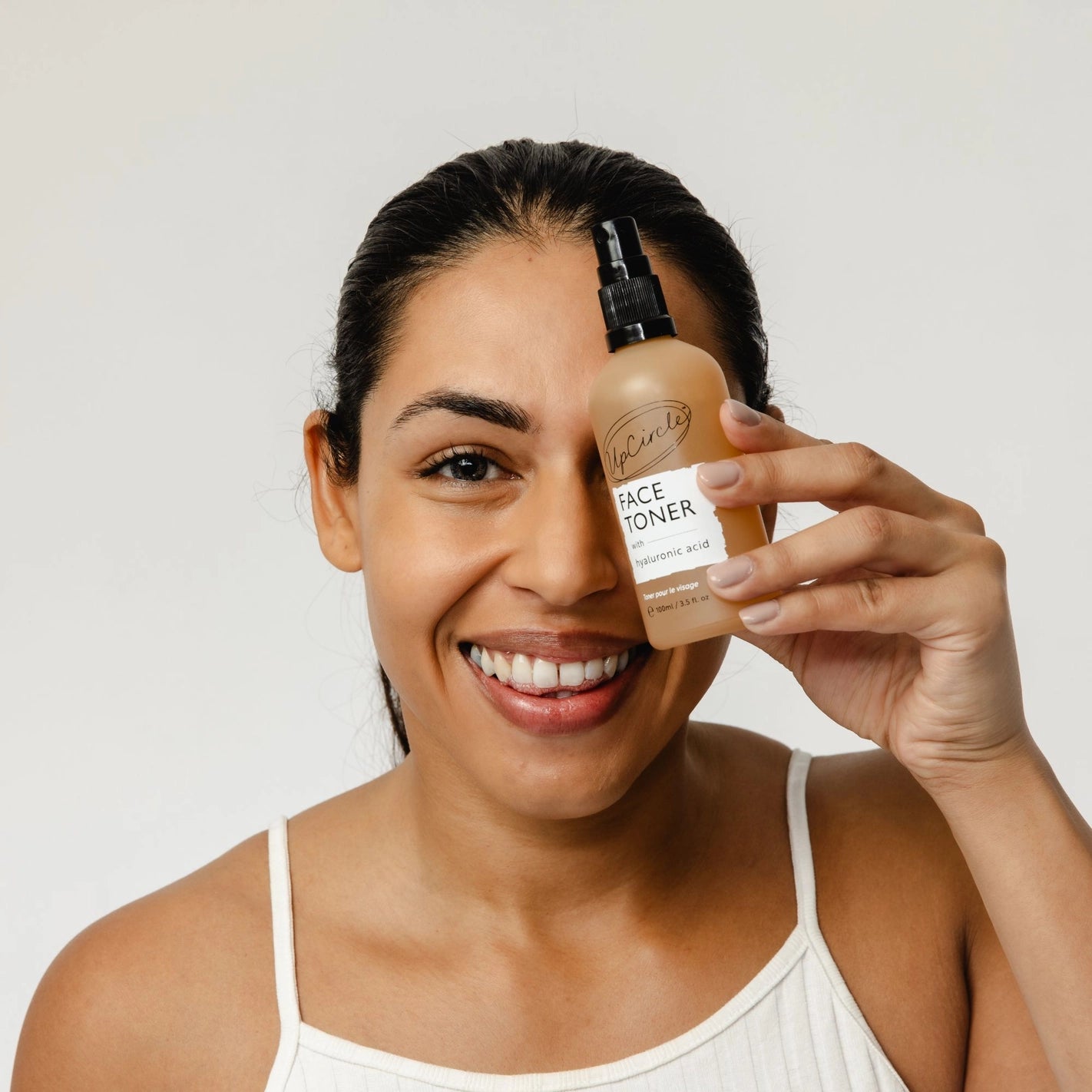 Upcircle Eco Friendly + Sustainable Face Toner with Hyaluronic Acid, 100 ml