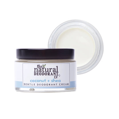 Natural Deodorant Co. Gentle Deodorant Cream Coconut + Shea (Unscented)