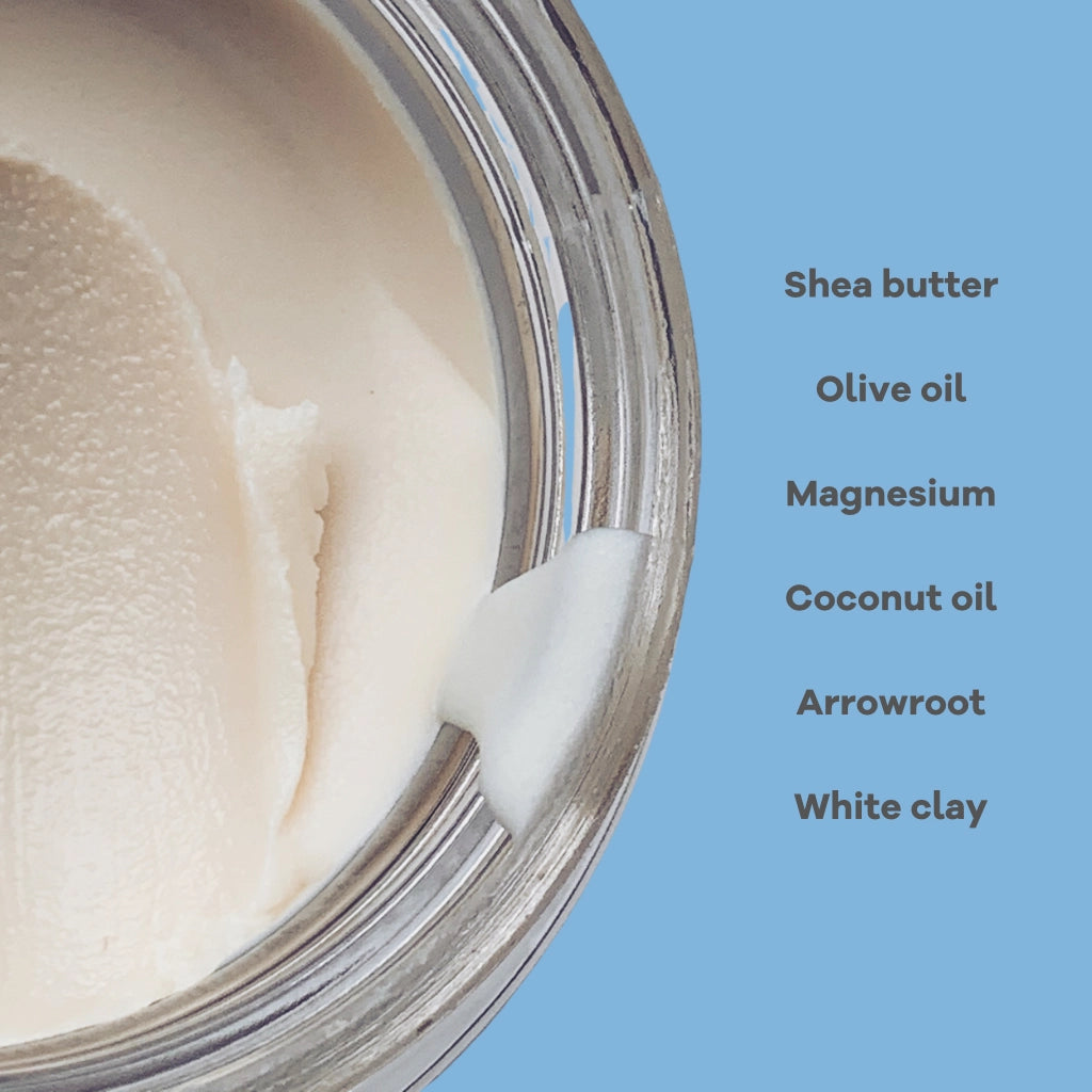Natural Deodorant Co. Gentle Deodorant Cream Coconut + Shea (Unscented)