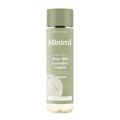 Miniml Laundry Liquid - Indulgent Coconut,  1 L refillable PET bottle